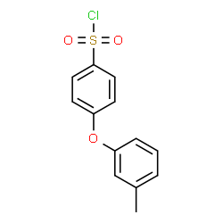 4-(m-Tolyloxy)benzenesulfonyl chloride structure