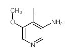 4-Iodo-5-methoxypyridin-3-amine structure