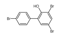 3,5,4'-tribromo-biphenyl-2-ol结构式