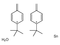 bis[(4-tert-butylphenyl)methyl]-oxotin Structure