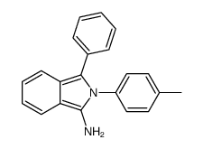 2-(4-methylphenyl)-3-phenylisoindol-1-amine Structure