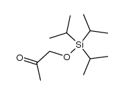 2-oxo 1-triisopropylsilyloxy propane结构式