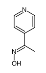 Ethanone, 1-(4-pyridinyl)-, oxime, (1E)- (9CI) Structure