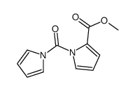 methyl 1-(pyrrole-1-carbonyl)pyrrole-2-carboxylate结构式