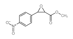 methyl 3-(4-nitrophenyl)-2-oxiranecarboxylate structure