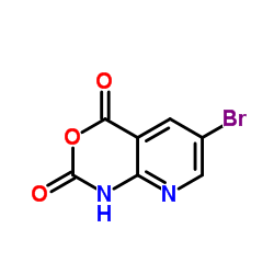 6-Bromo-2H-pyrido[2,3-d][1,3]oxazine-2,4(1H)-dione Structure