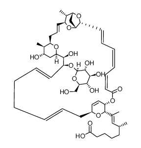 21-O-β-D-Glucopyranosylsorangicin A结构式