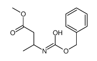 methyl 3-(phenylmethoxycarbonylamino)butanoate Structure