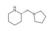 (2S)-2-(1-pyrrolidinylmethyl)-piperidine结构式