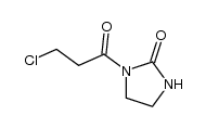 N-1-oxo-3-chloropropyl ethylene urea结构式