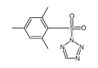 2-(2,4,6-trimethylphenyl)sulfonyltetrazole结构式