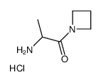 2-amino-1-(azetidin-1-yl)propan-1-one,hydrochloride Structure