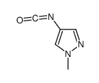 4-Isocyanato-1-methyl-1H-pyrazole结构式