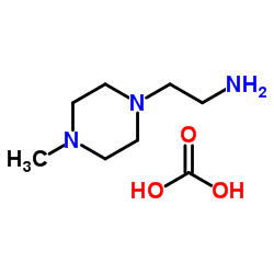 Carbonic acid-2-(4-methyl-1-piperazinyl)ethanamine (1:1)结构式