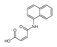 N-(NAPHTH-1-YL)MALEAMIC ACID Structure