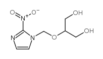 2-[(2-nitroimidazol-1-yl)methoxy]propane-1,3-diol结构式