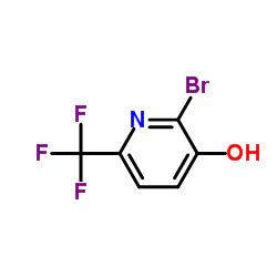 3-Hydroxy-2-bromo-6-trifluoromethylpyridine结构式