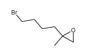 (+/-)-2-(4-bromobutyl)-2-methyloxirane Structure