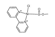 (bipy)Ni(Cl)(metallasulfinat-Me)结构式