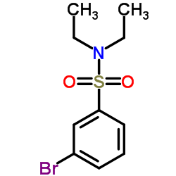 3-Bromo-N,N-diethylbenzenesulfonamide结构式