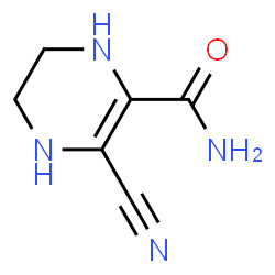 Pyrazinecarboxamide, 3-cyano-1,4,5,6-tetrahydro- (9CI)结构式