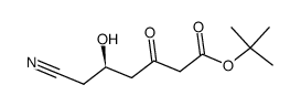 (R)-3-氧代-5-羟基-6-氰基己酸叔丁酯图片
