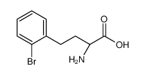 (2S)-2-amino-4-(2-bromophenyl)butanoic acid Structure