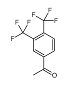 1-(3,4-Bis(trifluoromethyl)phenyl)ethanone Structure
