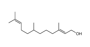 (2E)-3,7,11-trimethyldodeca-2,10-dien-1-ol结构式