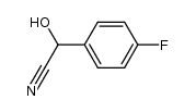 1-cyano-1-(4-fluorophenyl)methanol结构式