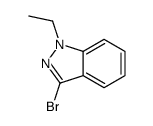 3-Bromo-1-ethyl-1H-indazole Structure