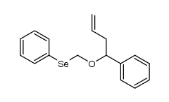 [[[(1-phenyl-3-butenyl)oxy]methyl]seleno]benzene Structure