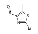 2-bromo-5-methyl-1,3-thiazole-4-carbaldehyde Structure