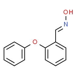 2-PHENOXYBENZENECARBALDEHYDE OXIME Structure