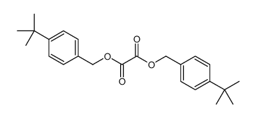 bis[(4-tert-butylphenyl)methyl] oxalate Structure