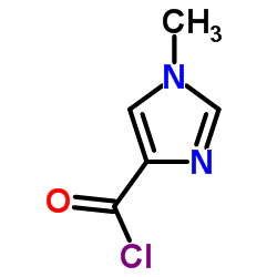 1H-Imidazole-4-carbonylchloride,1-methyl Structure