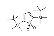 tert-butyl-[5-[tert-butyl(dimethyl)silyl]-1,1-dioxothiophen-2-yl]-dimethylsilane结构式