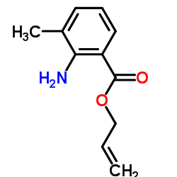 Benzoic acid, 2-amino-3-methyl-, 2-propenyl ester (9CI)结构式