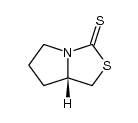 (7aS)-tetrahydropyrrolo[1,2-c]thiazol-3(1H)-thione Structure