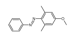 (4-methoxy-2,6-dimethyl-phenyl)-phenyl-diazene Structure