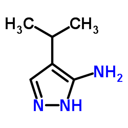 3-Amino-4-isopropyl-1H-pyrazole structure
