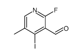 2-Fluoro-4-iodo-5-methyl-3-pyridinecarboxaldehyde picture