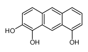 anthracene-1,2,8-triol结构式