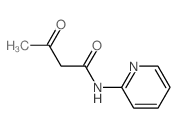 3-Oxo-N-2-Pyridylbutyramide structure