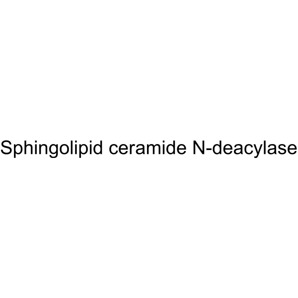 Sphingolipid ceramide N-deacylase结构式