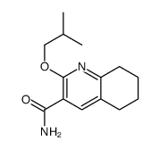 3-Quinolinecarboxamide, 5,6,7,8-tetrahydro-2-(2-methylpropoxy)- picture