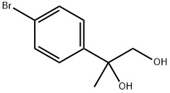 2-(4-Bromo-phenyl)-propane-1,2-diol结构式