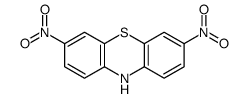 3,7-dinitro-10H-phenothiazine结构式