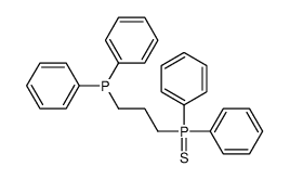 3-diphenylphosphanylpropyl-diphenyl-sulfanylidene-λ5-phosphane Structure