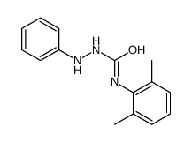 1-anilino-3-(2,6-dimethylphenyl)urea结构式